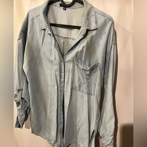 Dynamite Light Blue Jean Jacket